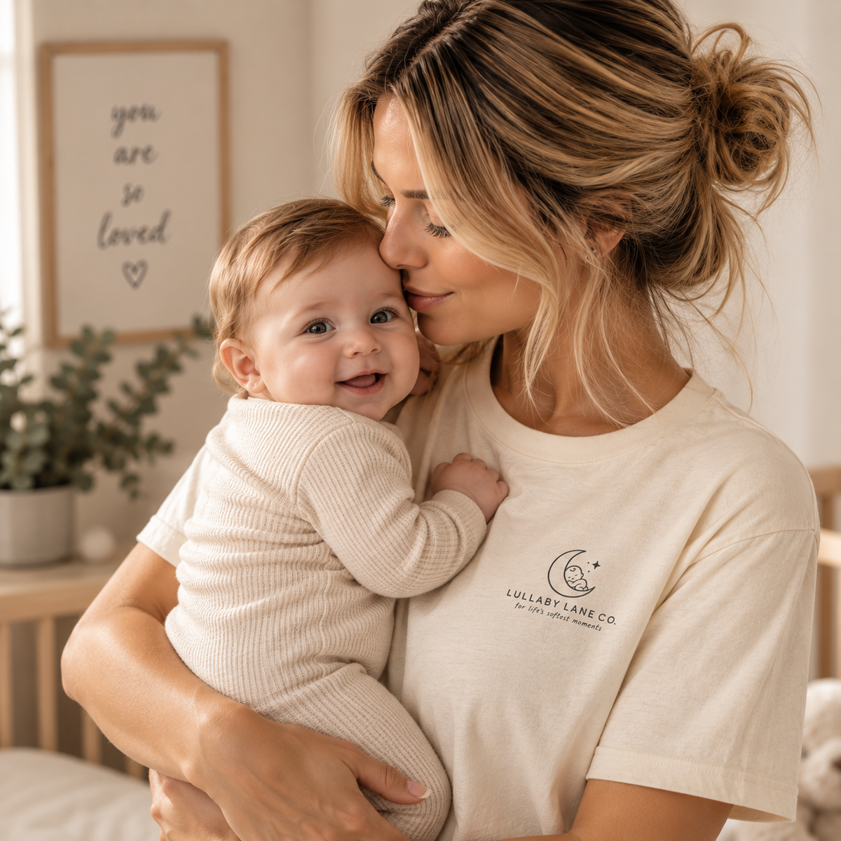 Lullaby Lane Co. “Life’s Softest Moments” Unisex Tee