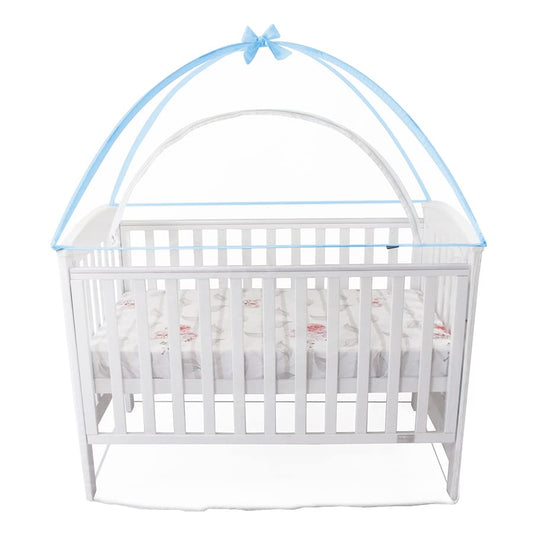 Babyhood Cot Canopy Net, Standard, Blue
