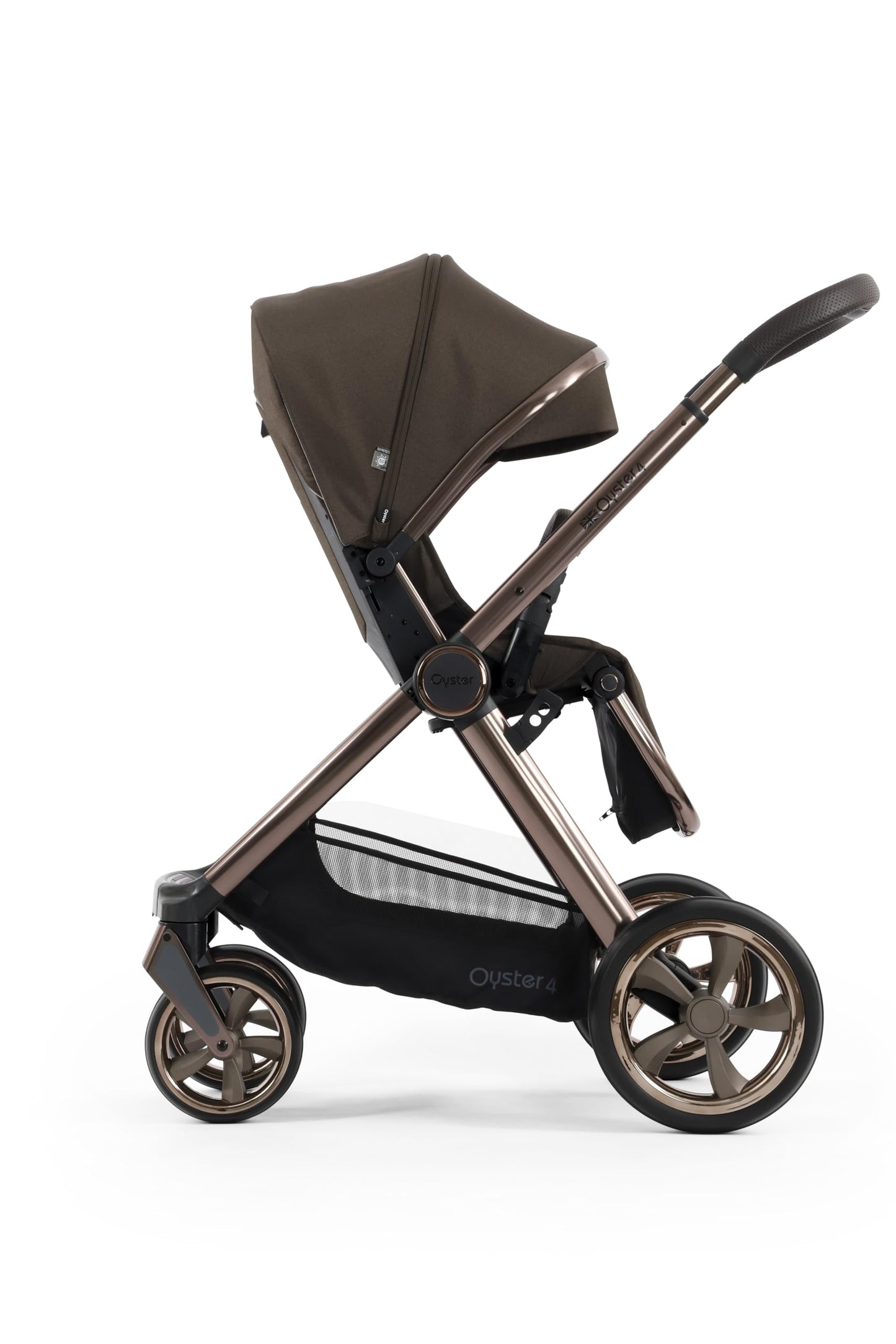 Oyster 4 Stroller in Chocolate Velvet