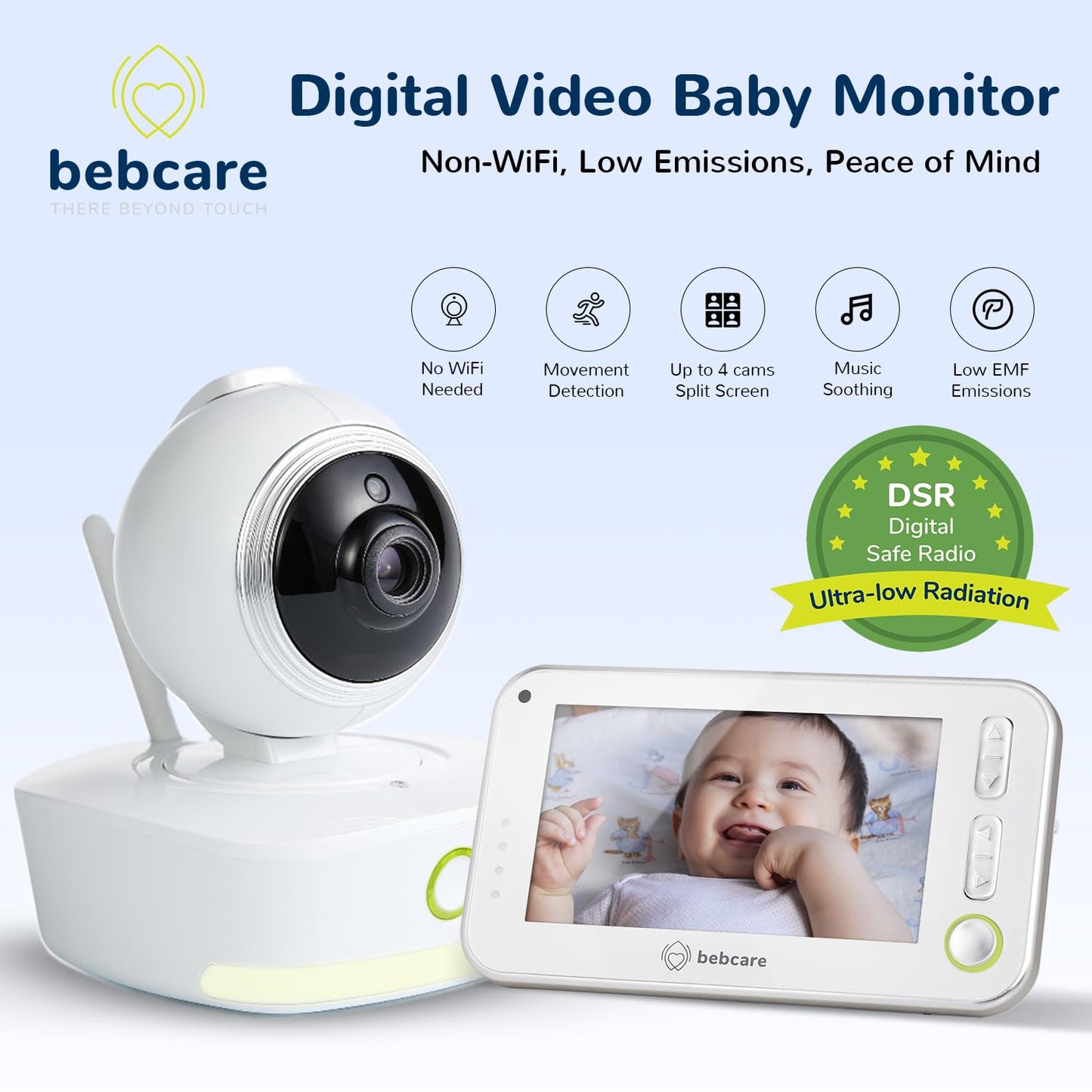 Bebcare Motion Digital Video Baby Monitor