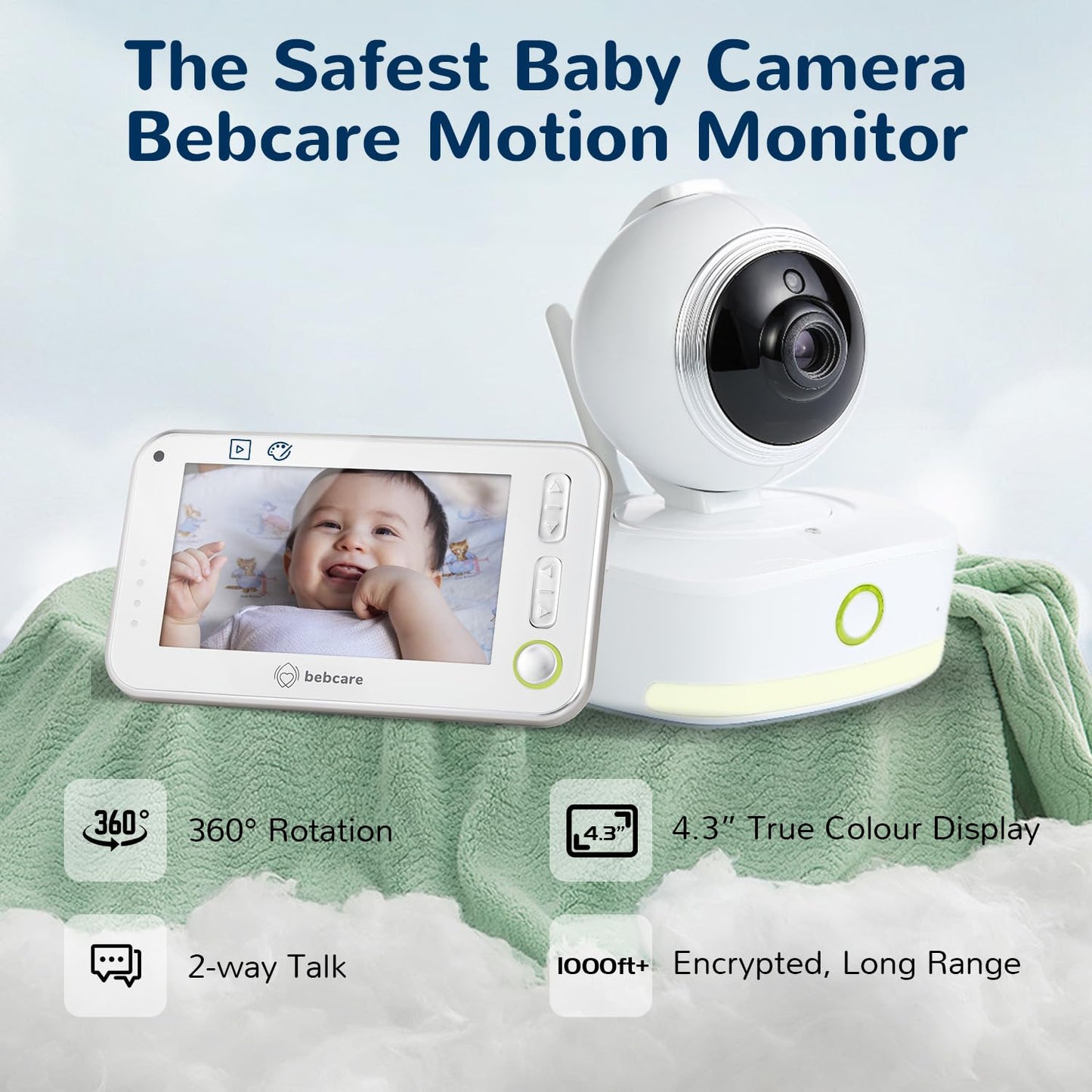 Bebcare Motion Digital Video Baby Monitor