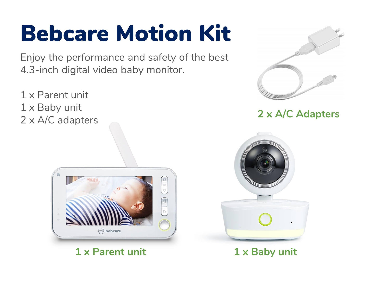 Bebcare Motion Digital Video Baby Monitor