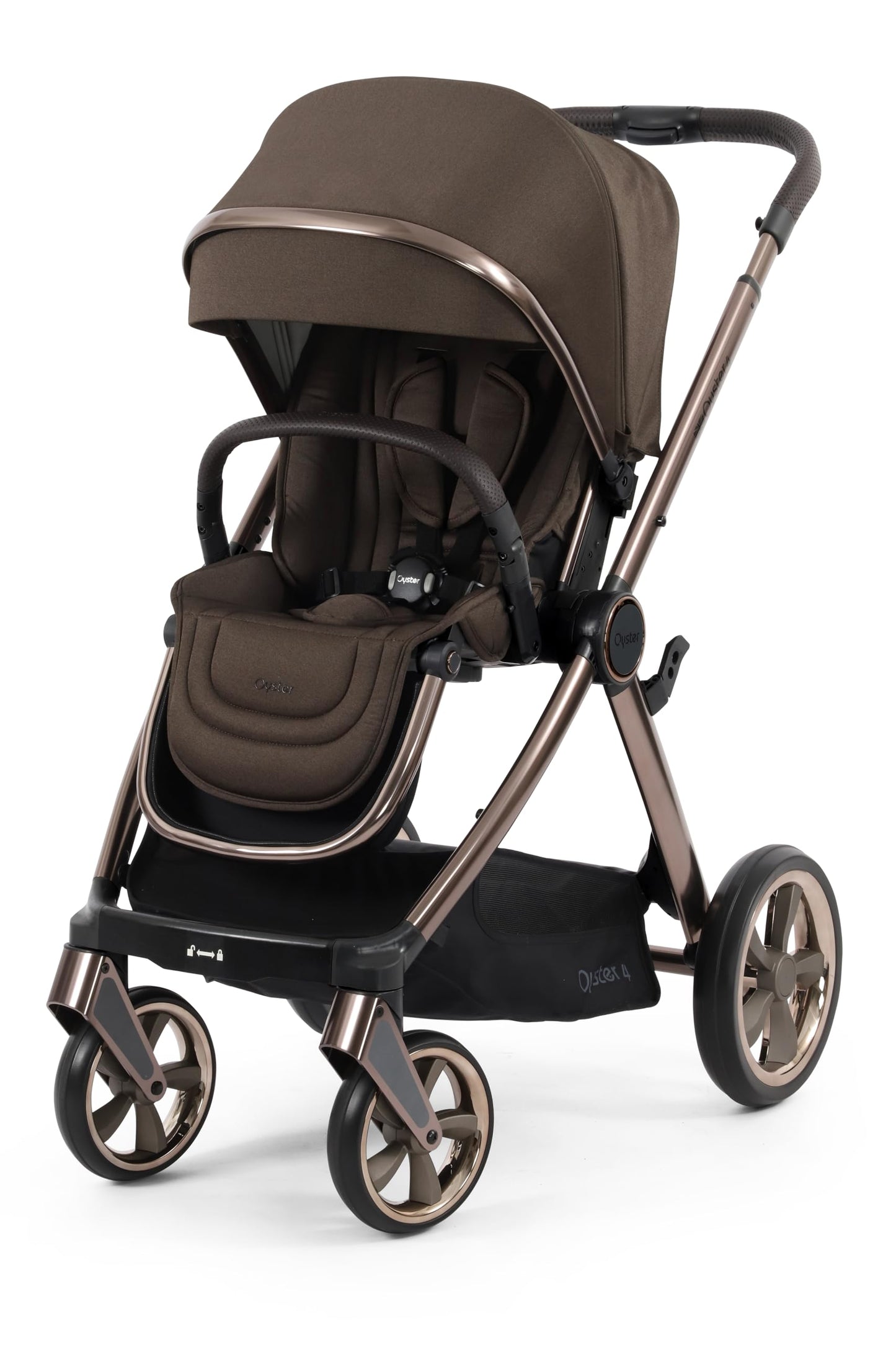 Oyster 4 Stroller in Chocolate Velvet