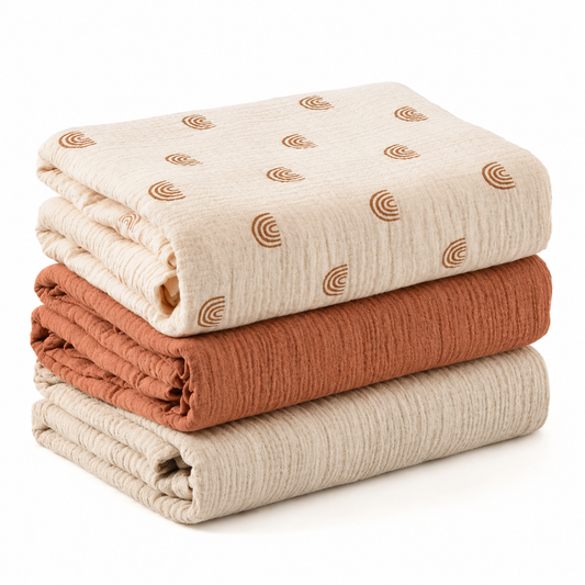 Muslin Swaddle Blanket Set