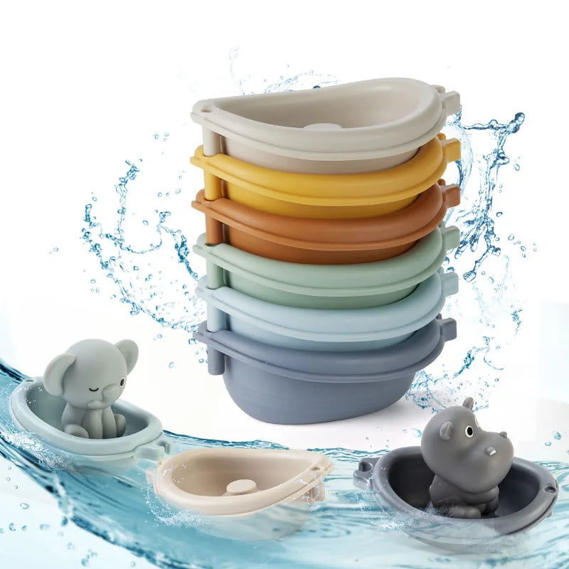 Animal Bath Toy Set