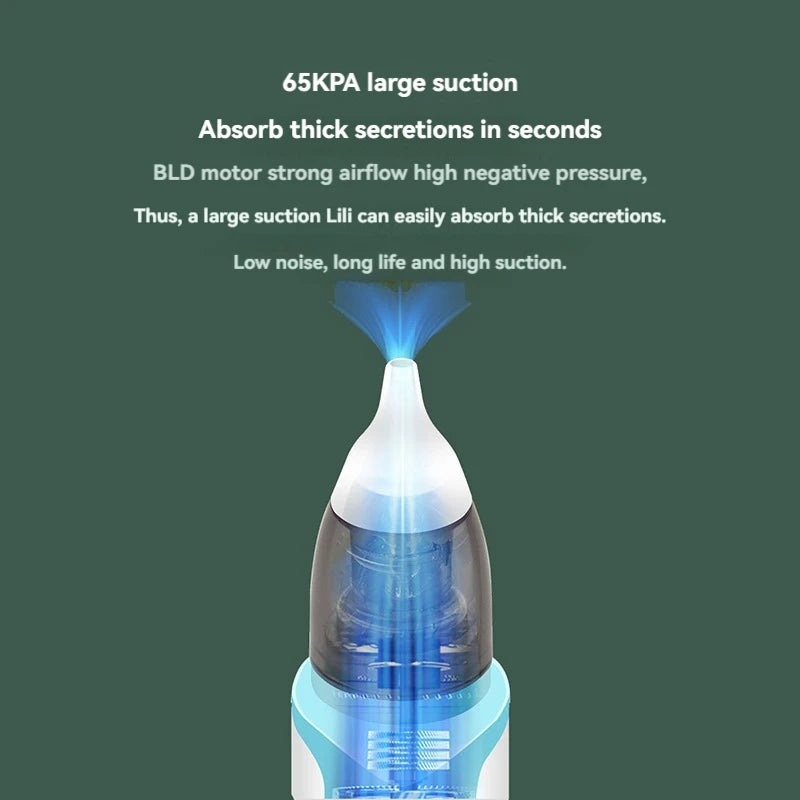 Baby Nasal Aspirator – Electric Nose Cleaner for Newborns & Toddlers