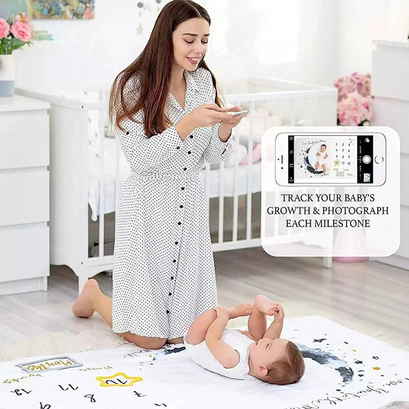 Jungle Milestone Blanket