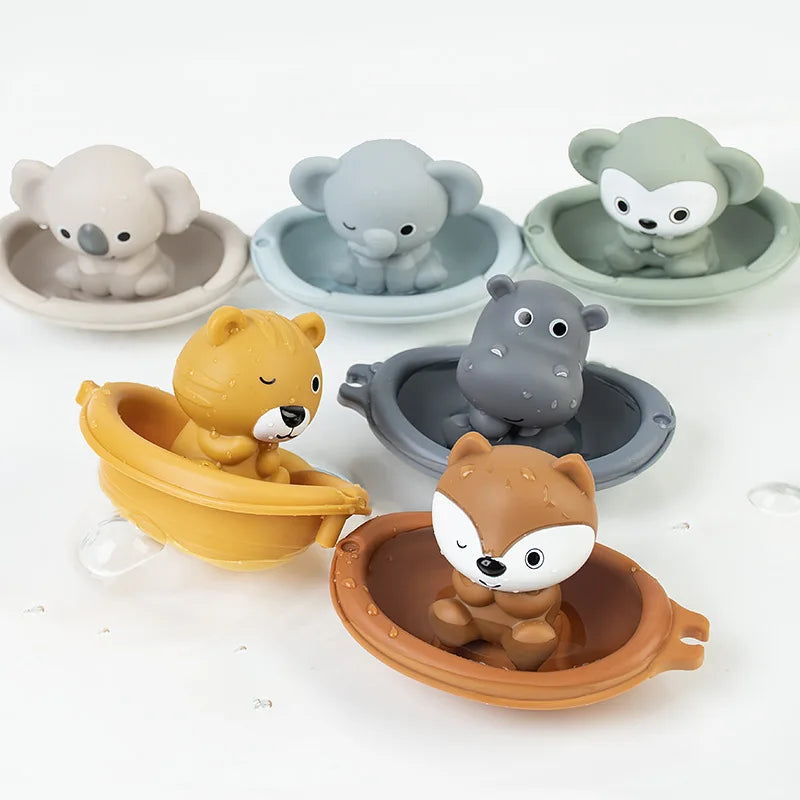Animal Bath Toy Set
