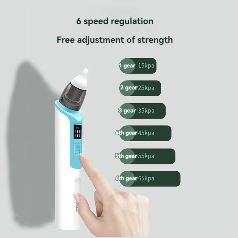 Baby Nasal Aspirator – Electric Nose Cleaner for Newborns & Toddlers